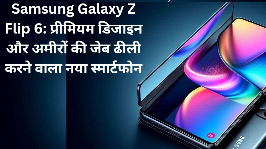 Samsung Galaxy Z Flip 6: प्रीमियम डिजाइन और अमीरों की जेब ढीली करने वाला नया स्मार्टफोन