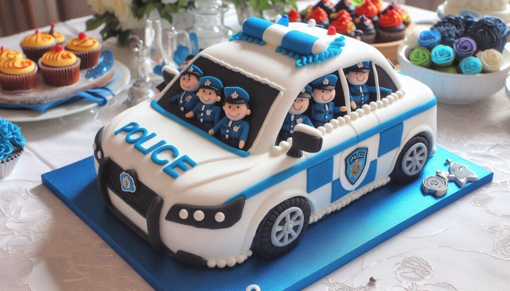 Police Car Cake